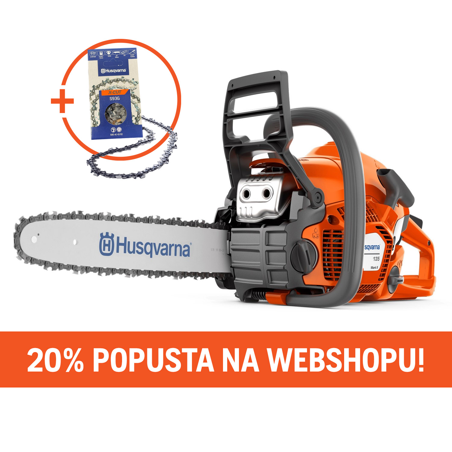 Motorna pila Husqvarna 135 Mark II