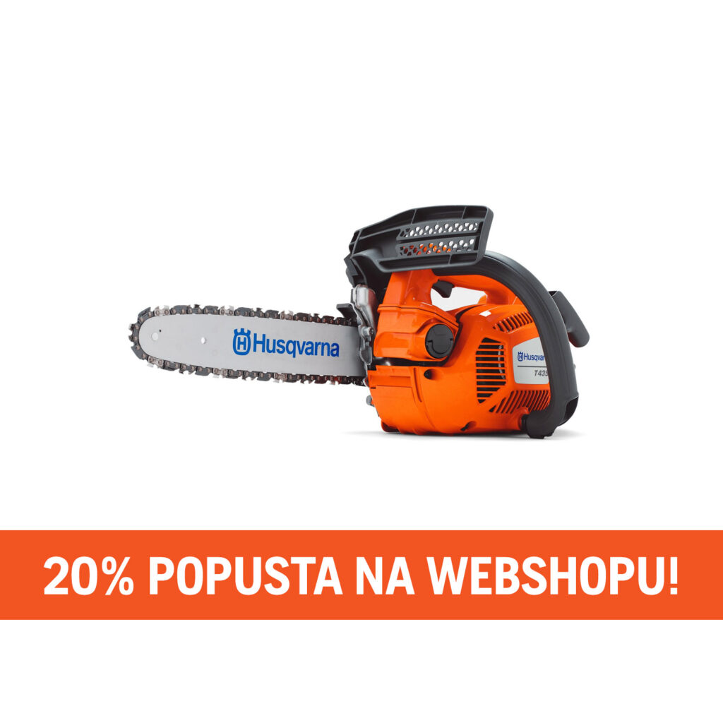Motorna pila Husqvarna T435 - gornja drška