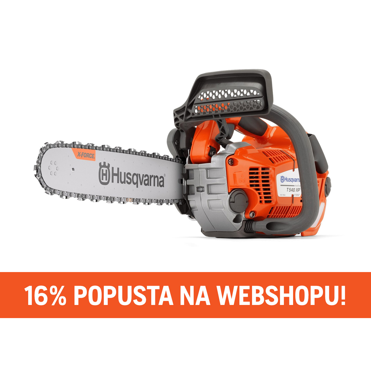 Motorna pila Husqvarna T540 XP Mark III - gornja drška