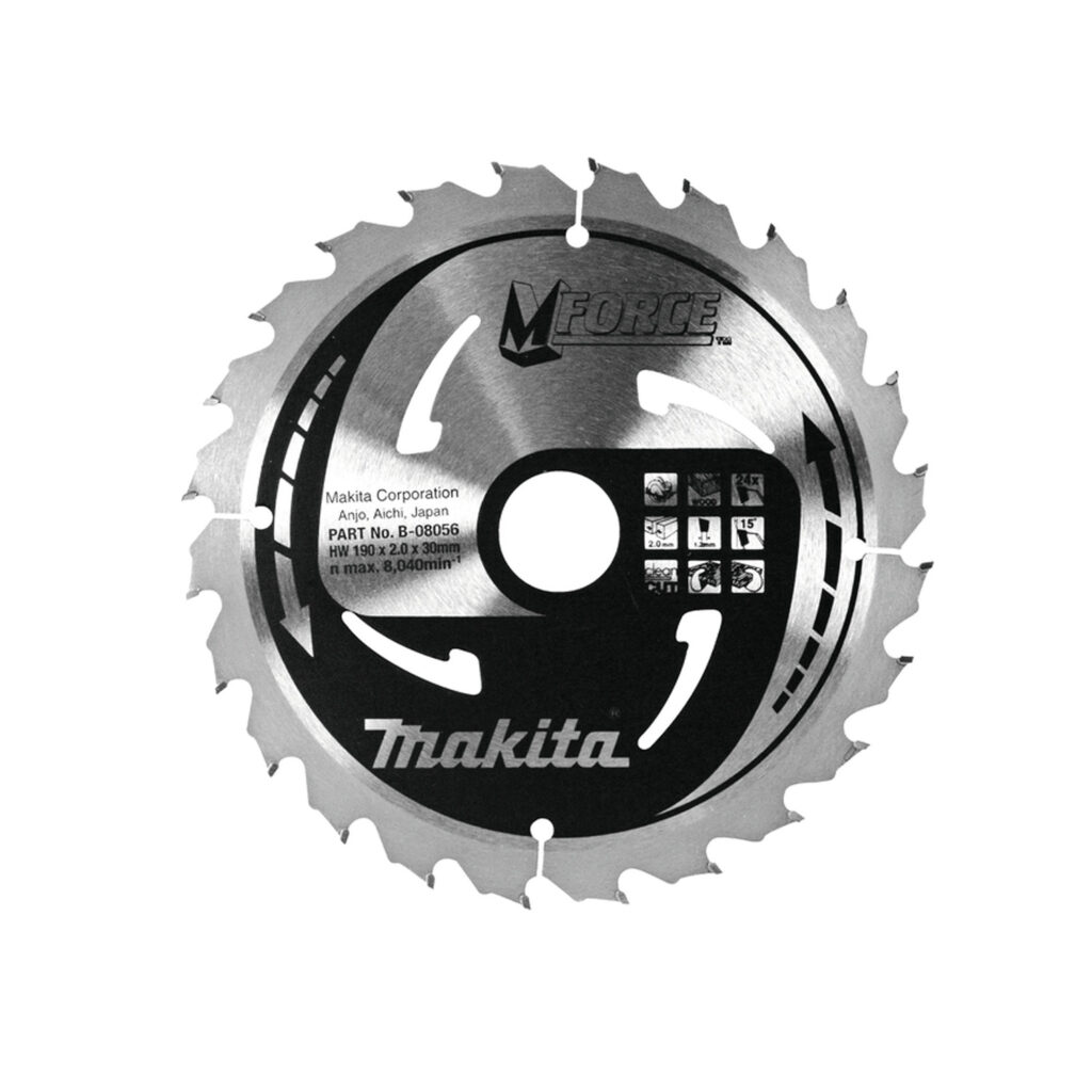 Kružni list Makita MForce TCT (190 mm)