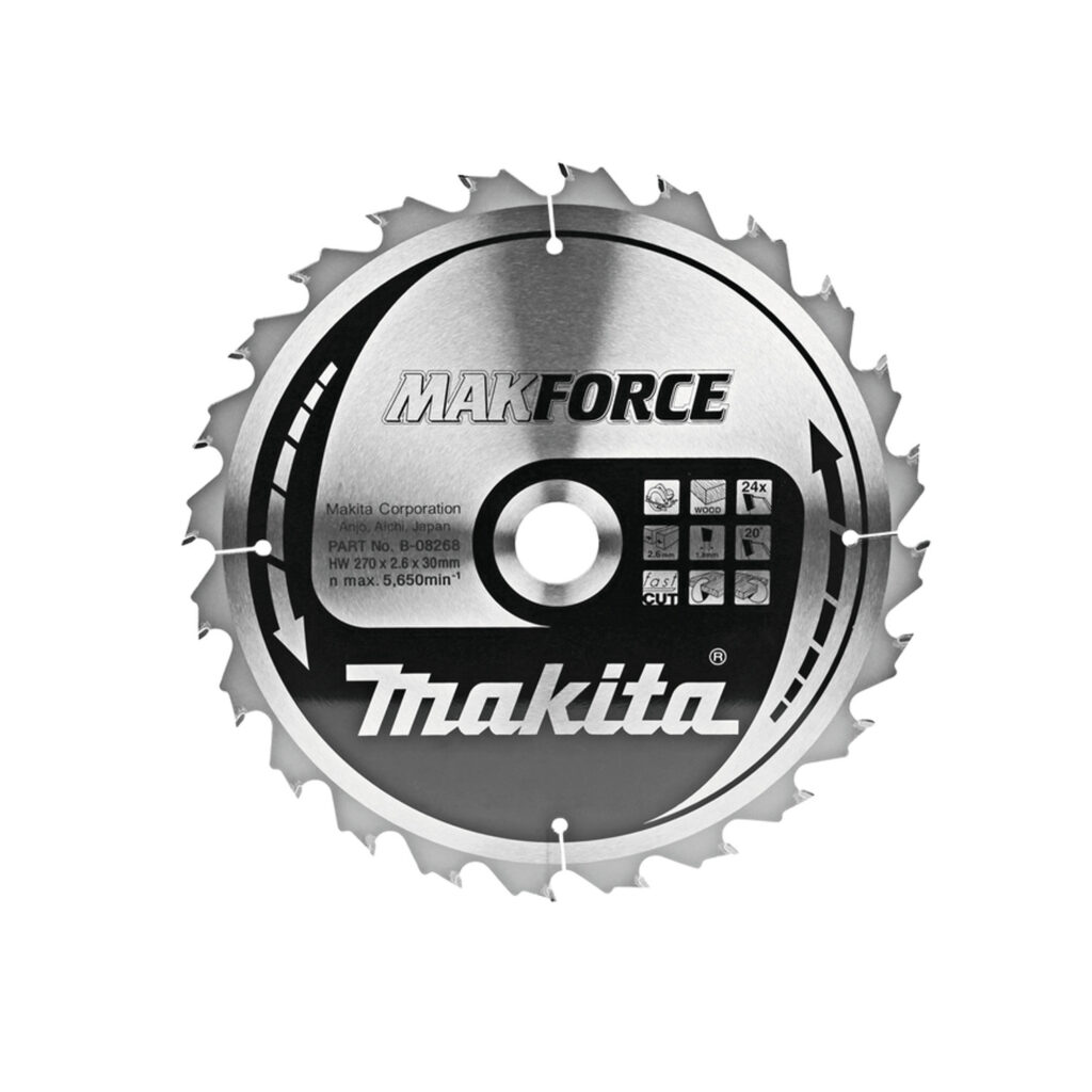 Kružni list Makita MAKForce TCT (270 mm)