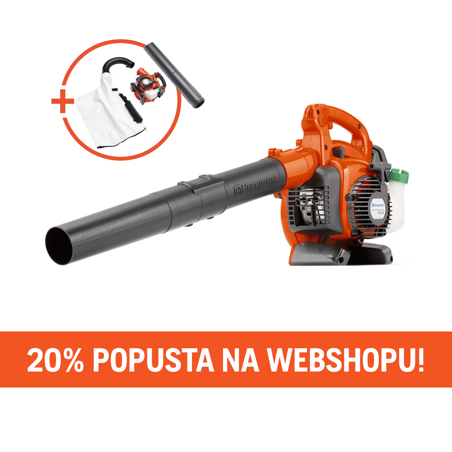 Motorni puhač Husqvarna 125 BVX