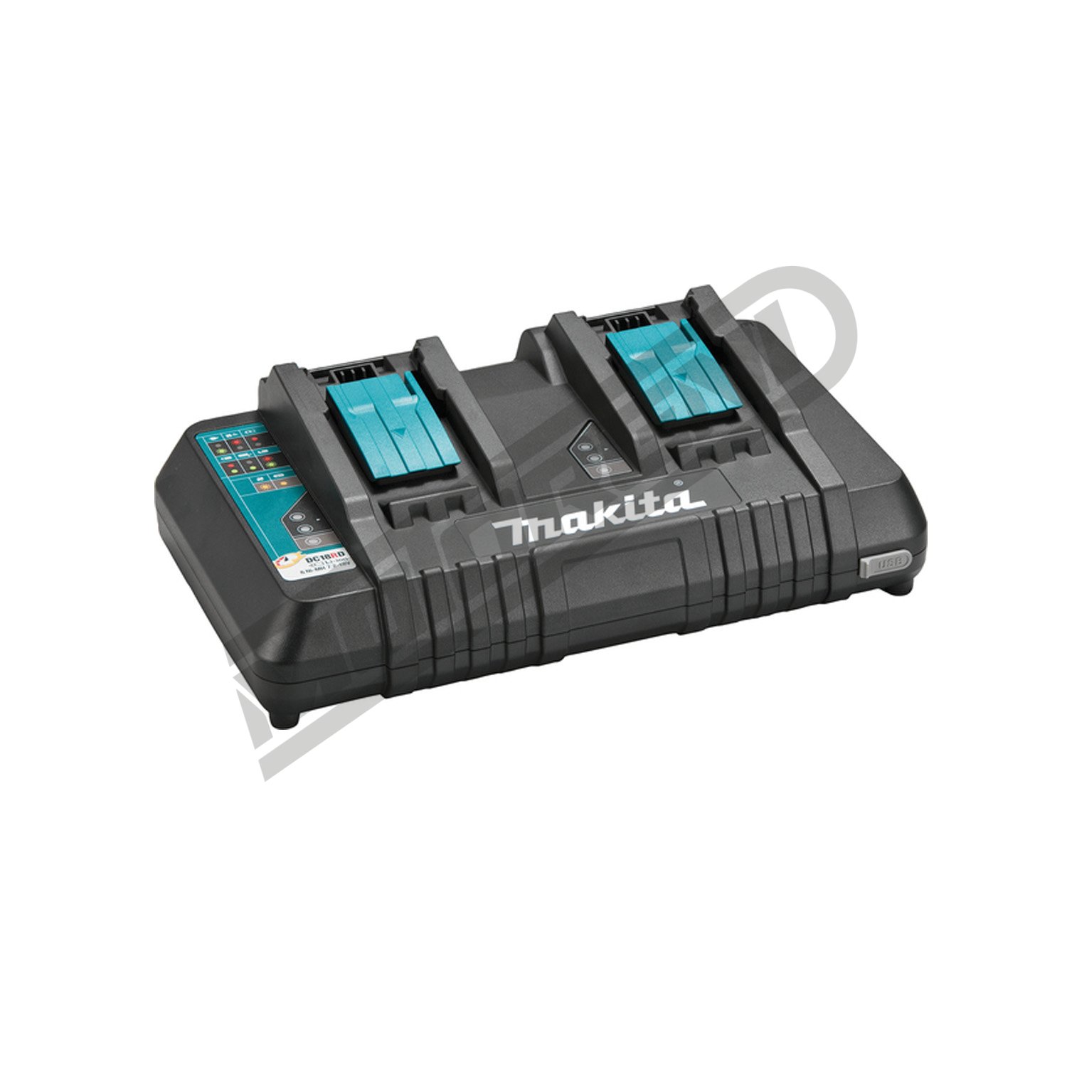 Brzi punjač za dva akumulatora / baterije Makita DC18RD
