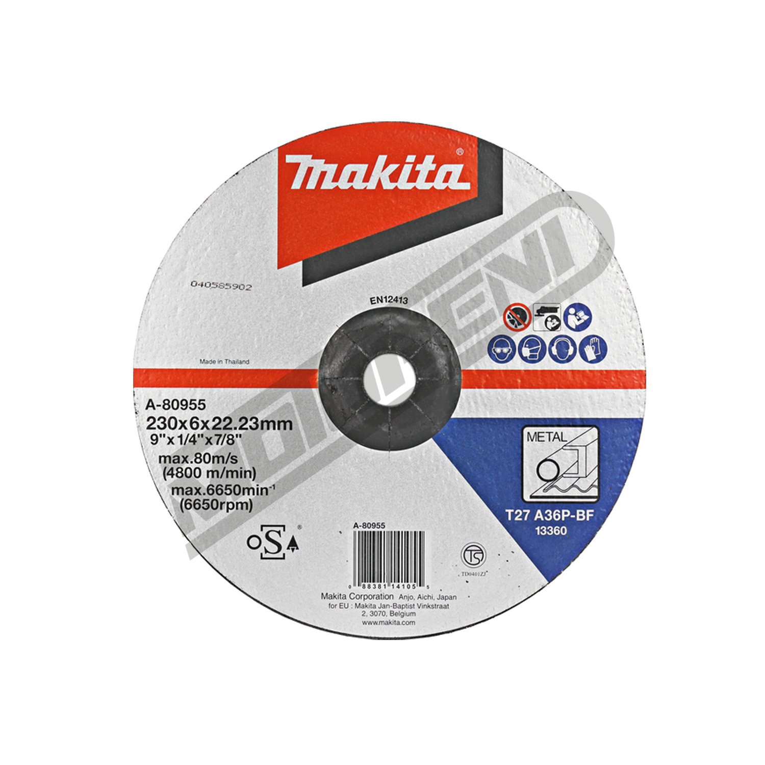 Brusna ploča Makita A36P (230 mm)