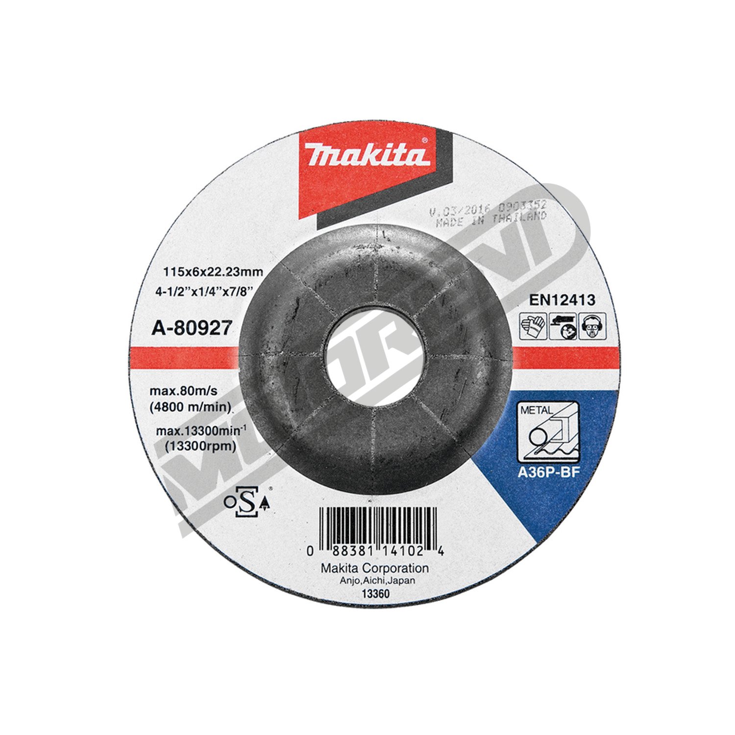 Brusna ploča Makita A24R (115 mm)
