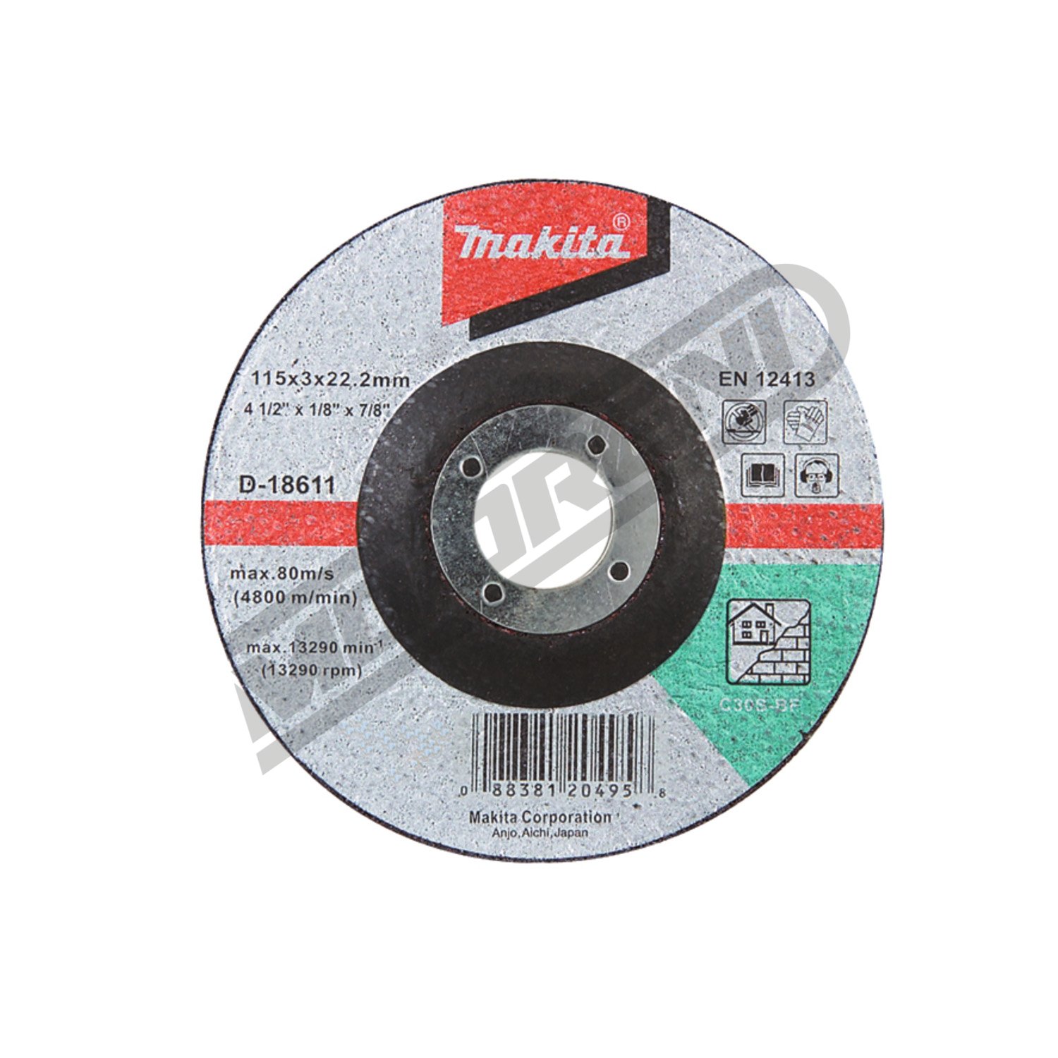Brusna ploča Makita C24R (115 mm)