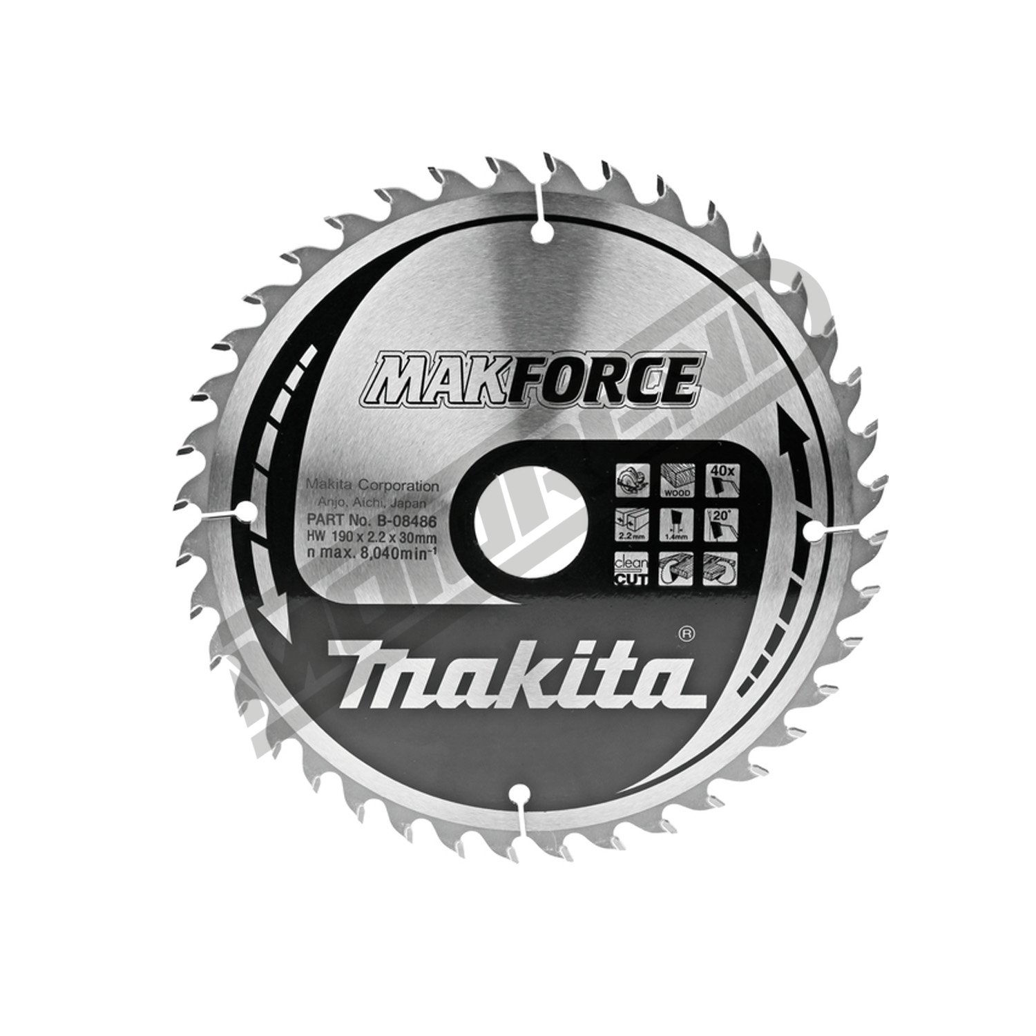 Kružni list Makita MAKForce (210 mm)