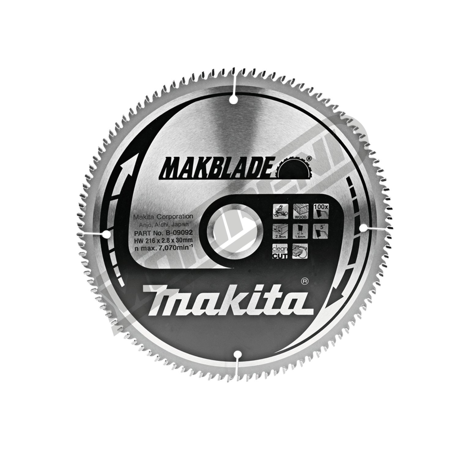 Kružni list Makita MAKBlade TCT (216 mm)