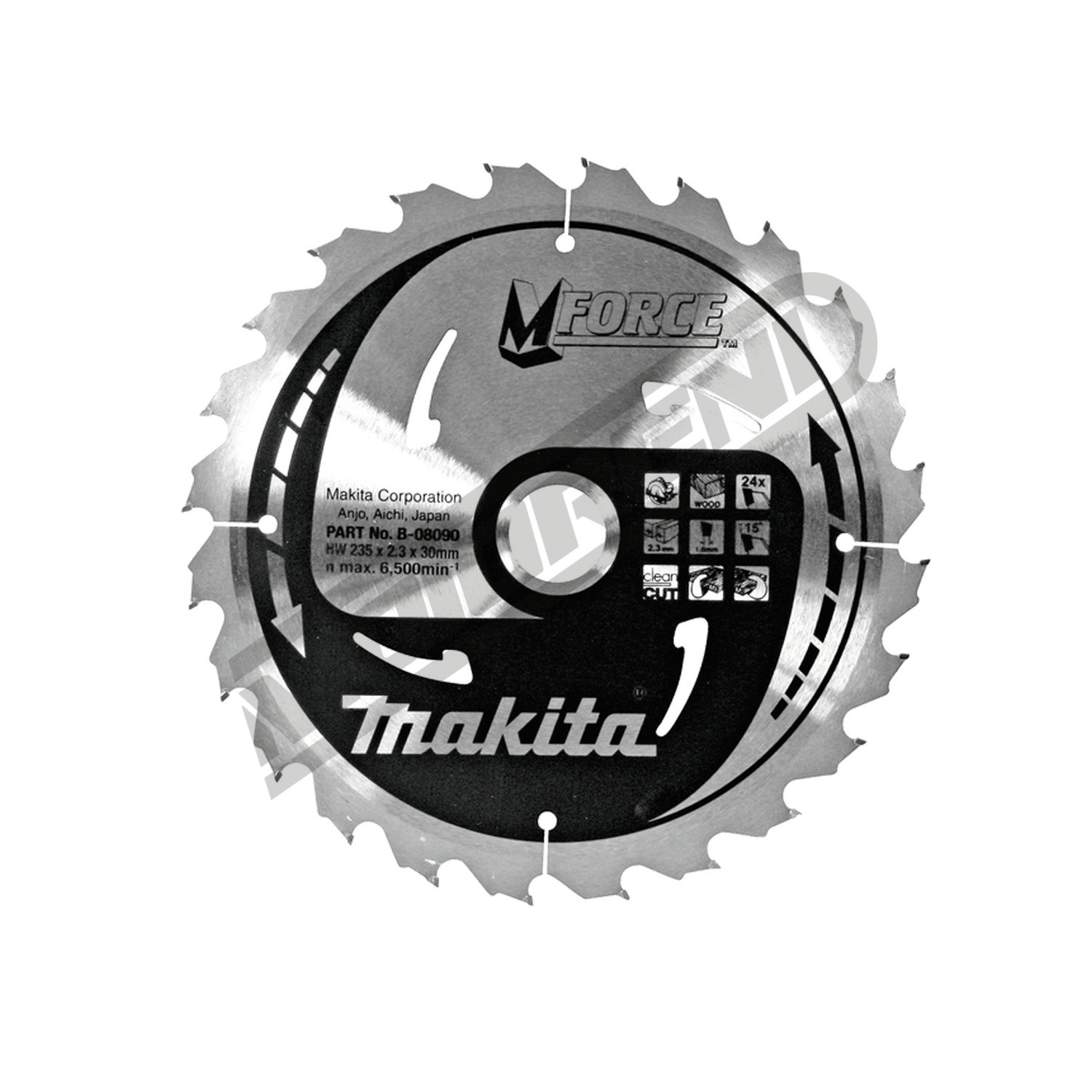 Kružni list Makita MForce TCT (190 mm)