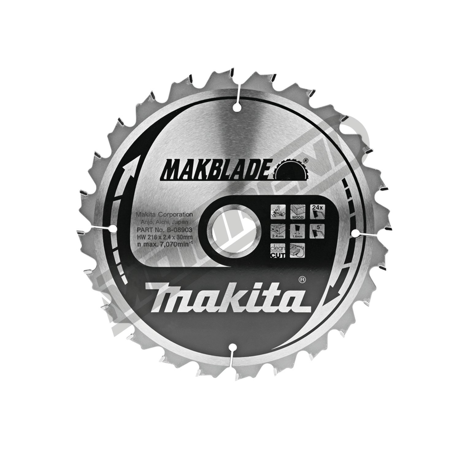 Kružni list Makita MAKBlade TCT (216 mm)