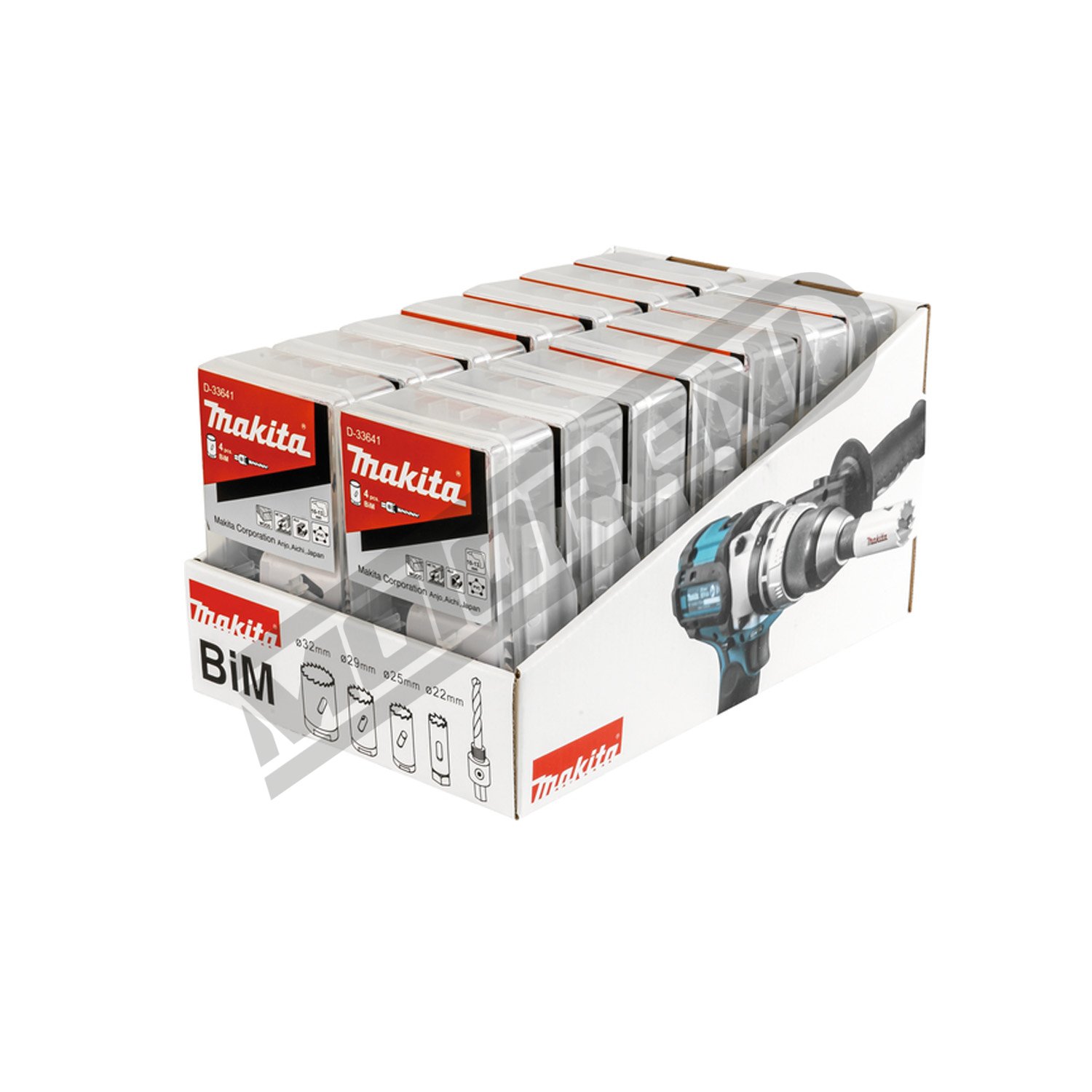 Krunska pila Makita HSS-BiM (4-dijelni set)