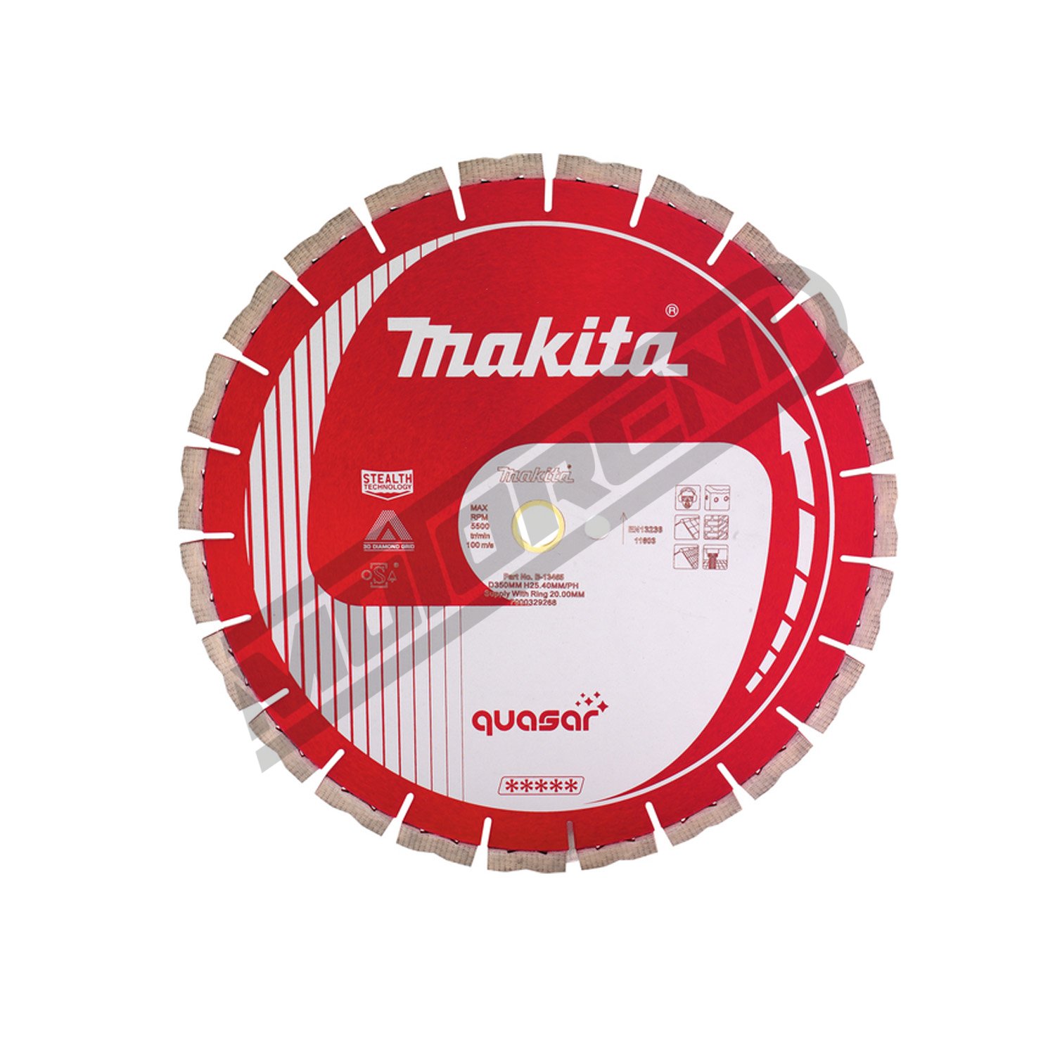 Dijamantna ploča Makita Quasar (400 mm)