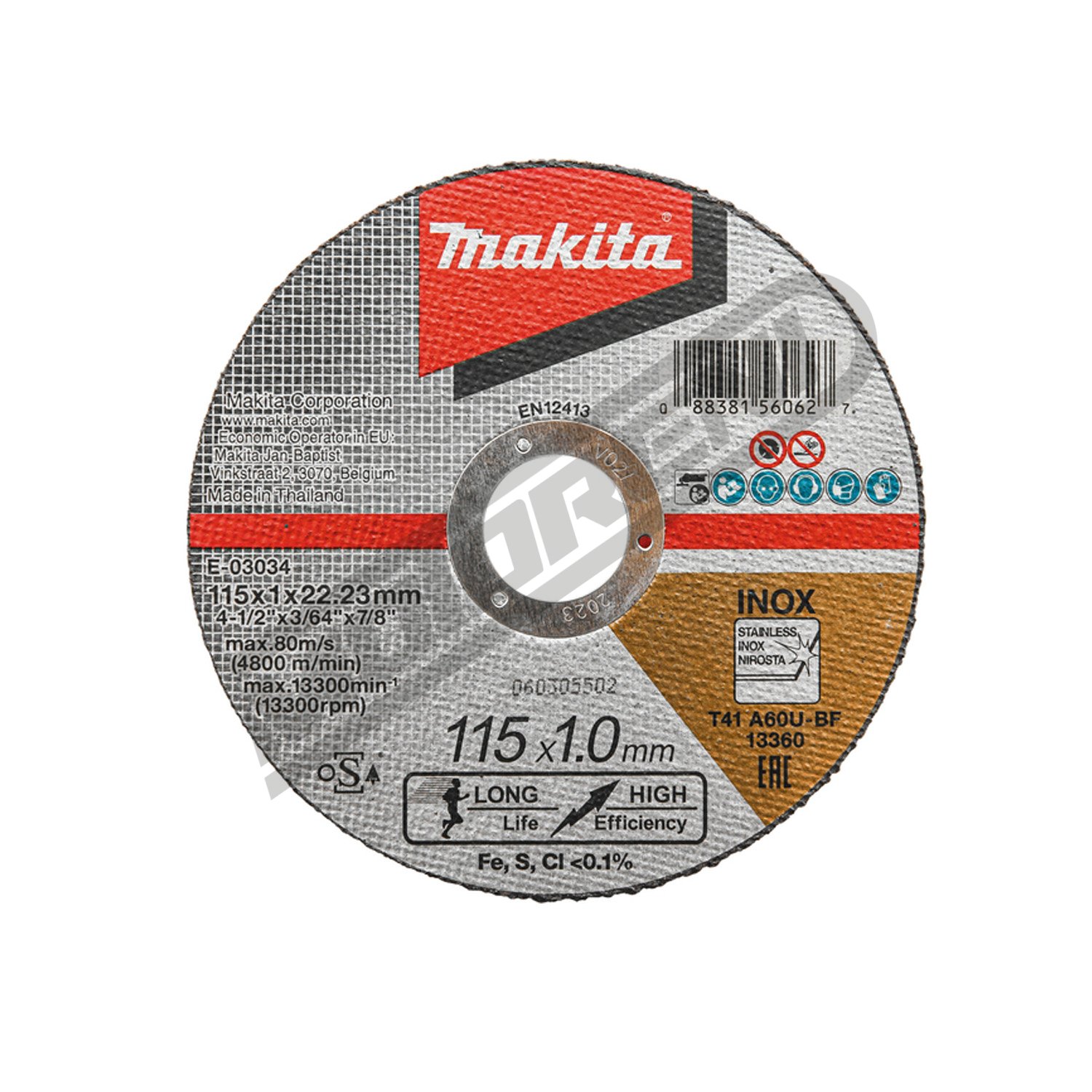 Rezna ploča Makita A60U (115 mm)