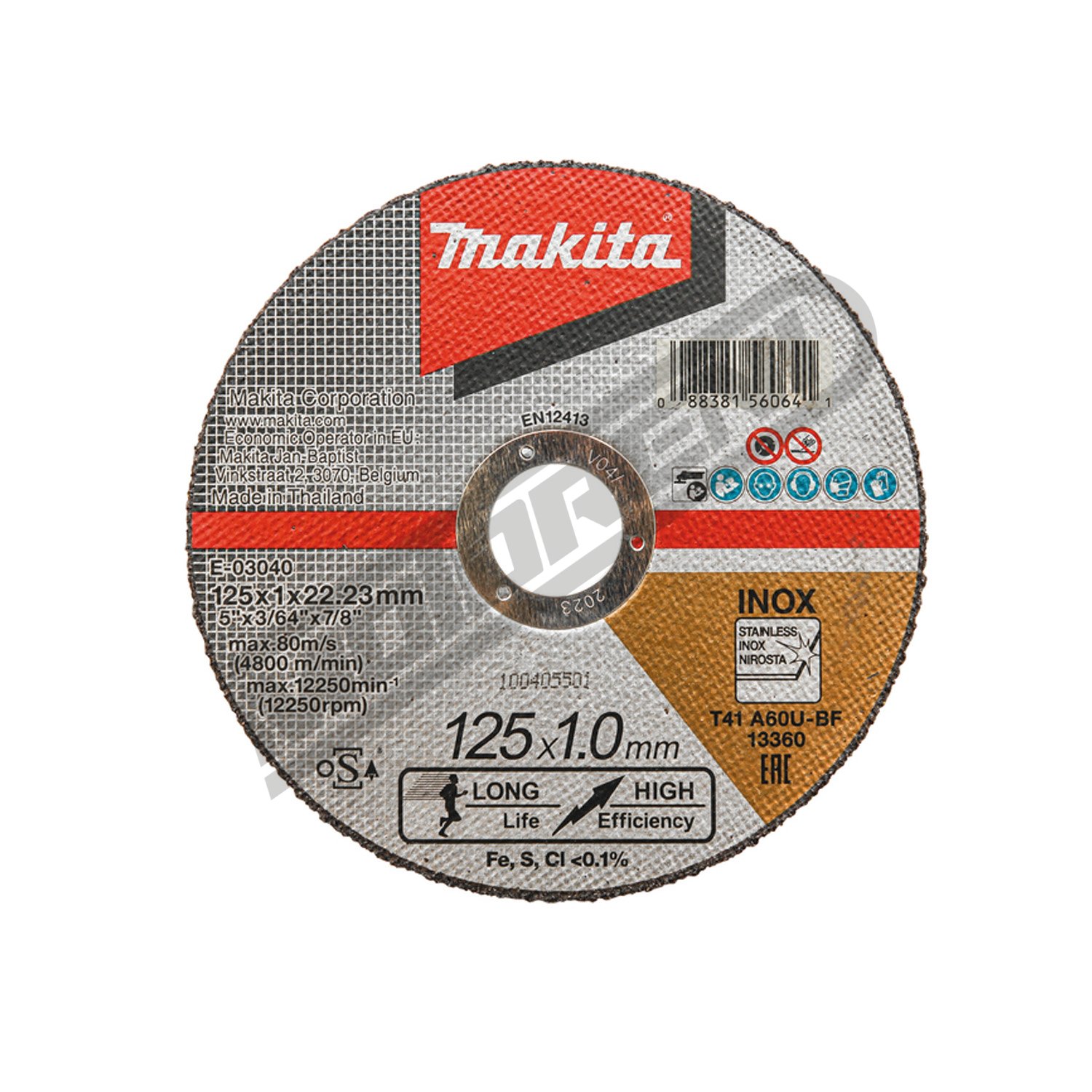 Rezna ploča Makita A60U (125 mm)