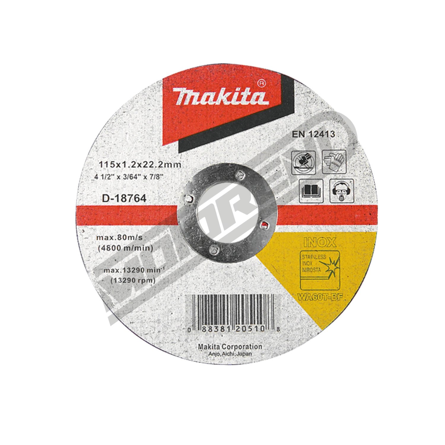 Rezna ploča Makita WA36R (178 mm)