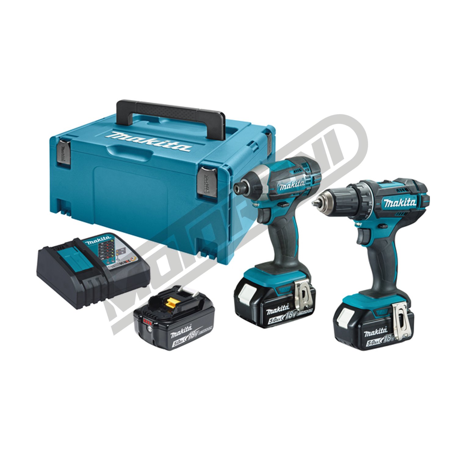 Akumulatorski set Makita LXT DLX2127TJ1 (DDF482 / DTD152)