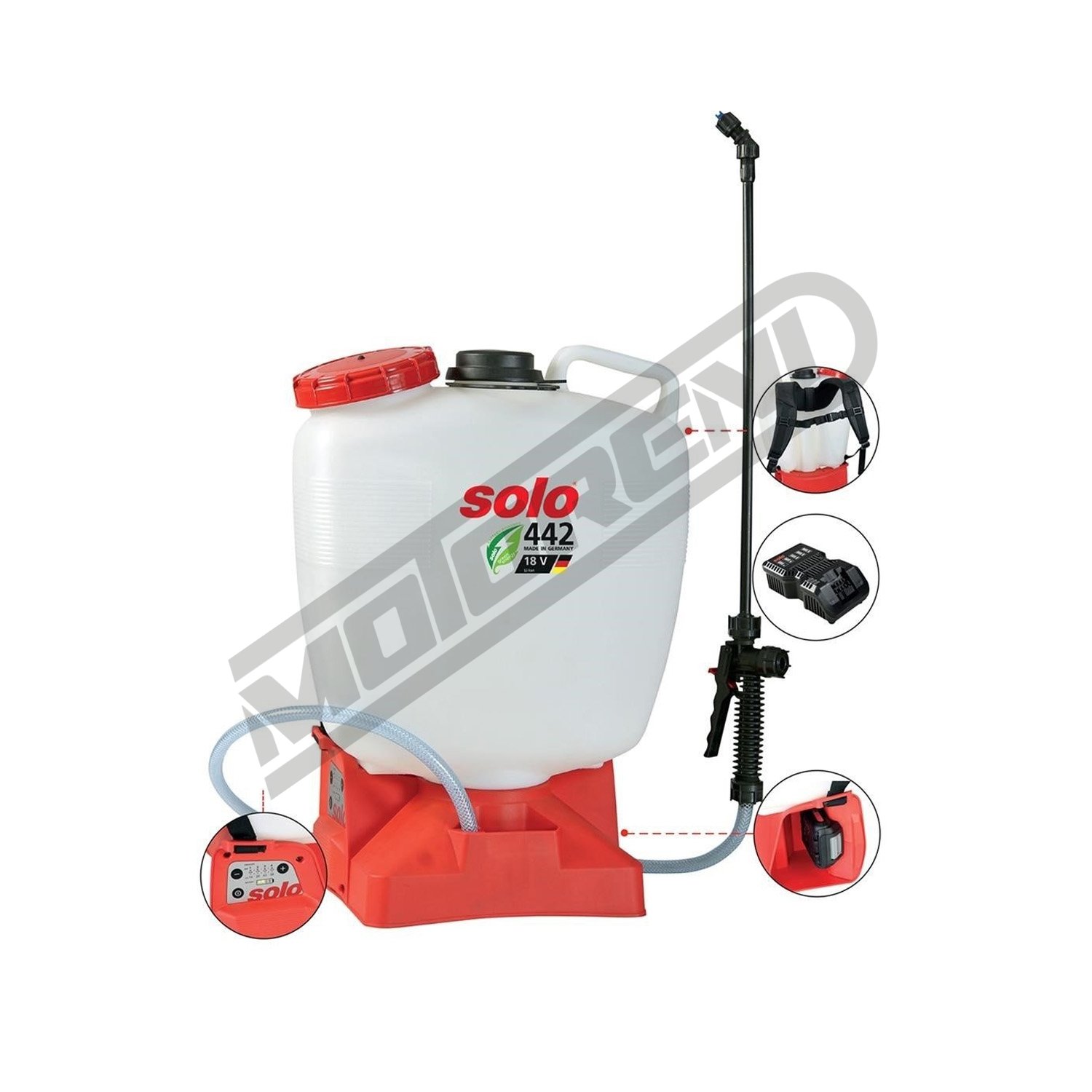 Baterijska prskalica Solo 442 Comfort