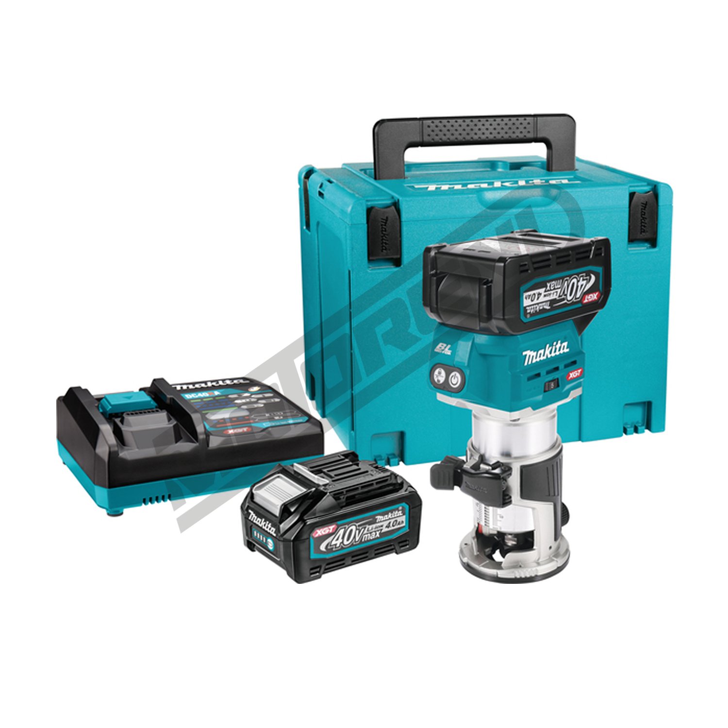 Akumulatorska glodalica Makita RT001GM210