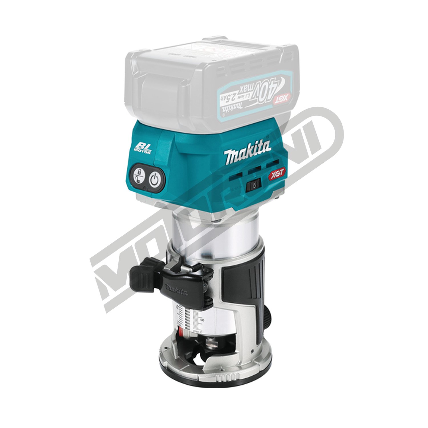 Akumulatorska glodalica Makita RT001GZ18