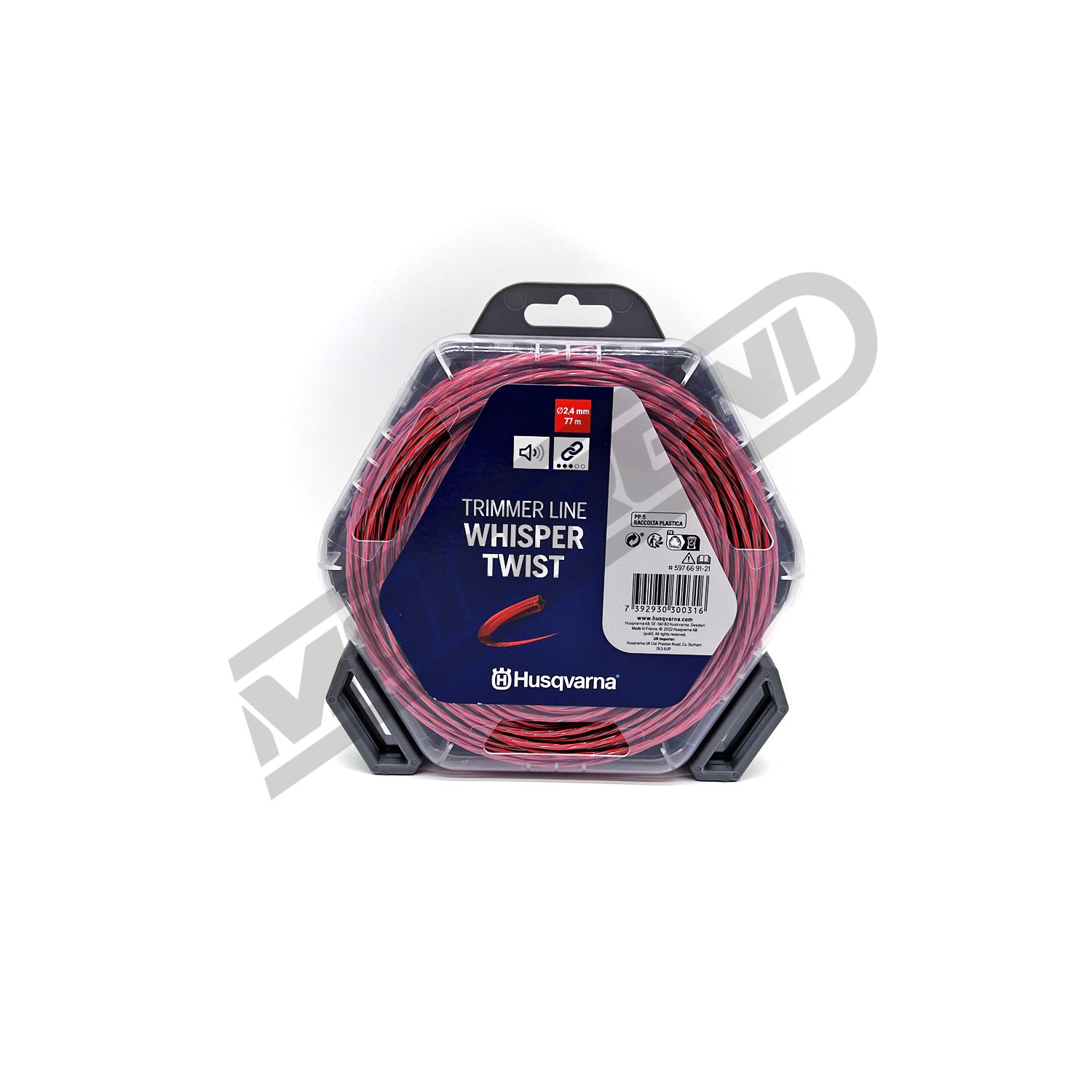 Flaks Husqvarna Whisper Twist (2,4 mm x 77 m)