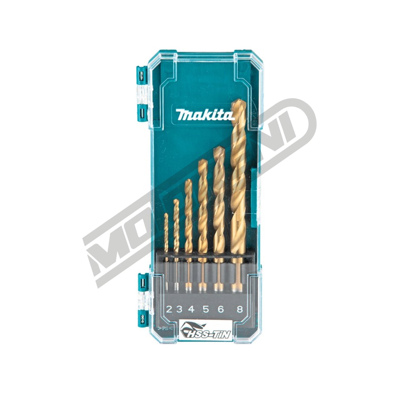 Set svrdla Makita HSS-TiN (6-dijelni)