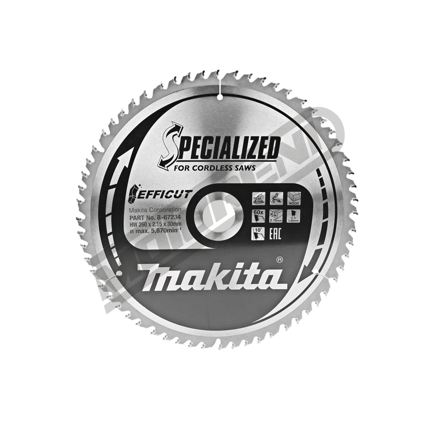 Kružni list Makita EFFICUT (305 mm)