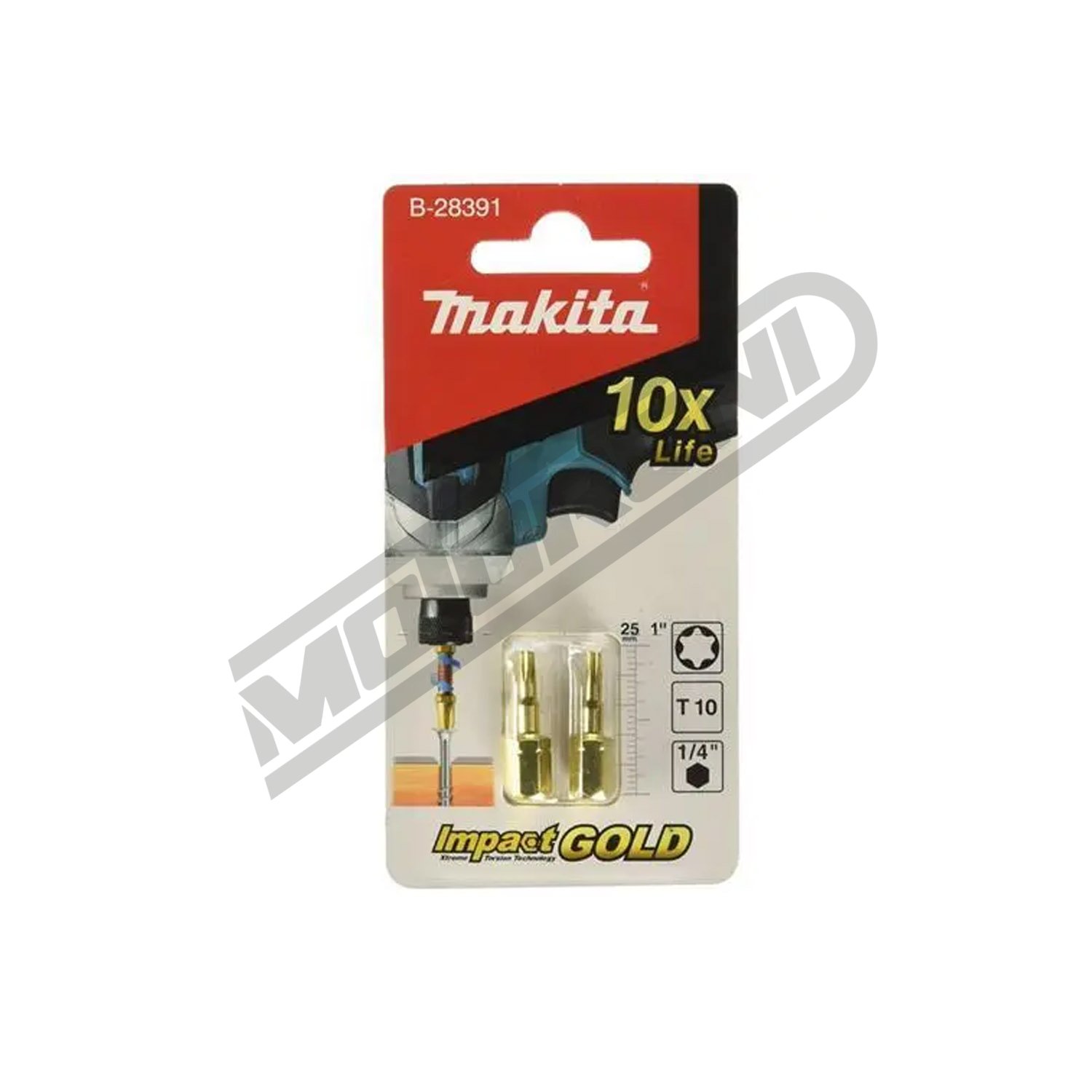 Torzioni bitovi Makita T10 (25 mm / 2 kom.)