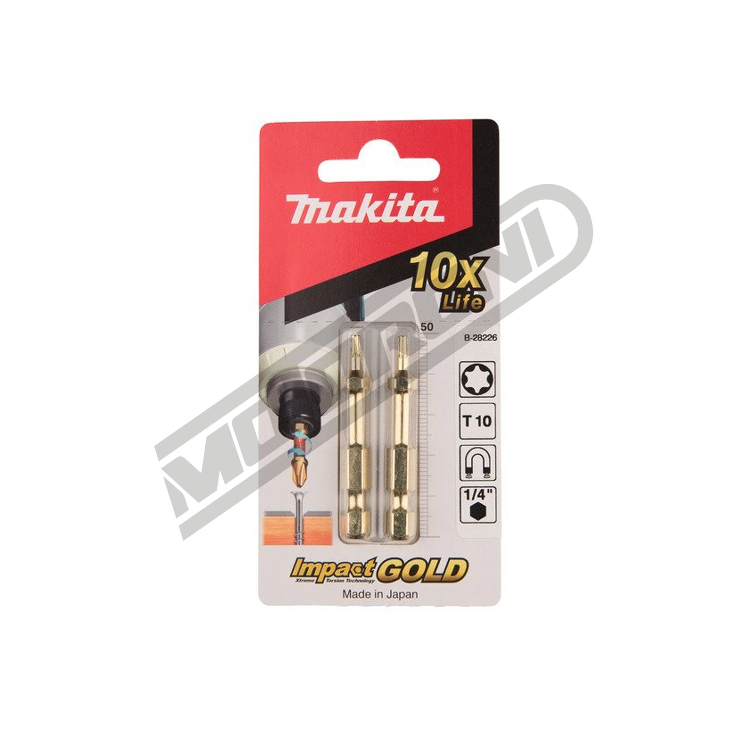 Torzioni bitovi Makita T10 (50 mm / 2 kom.)