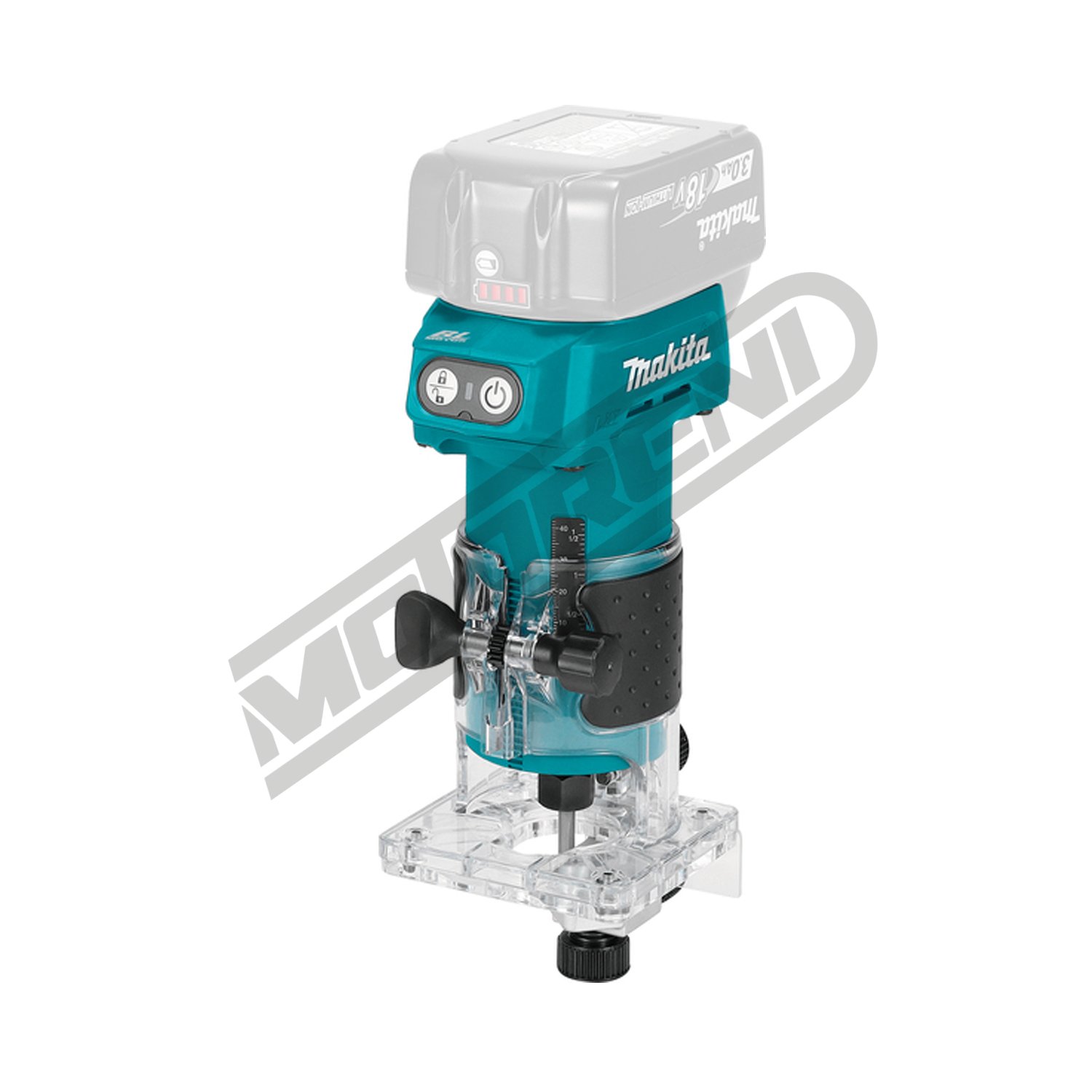 Akumulatorska glodalica Makita DRT52Z