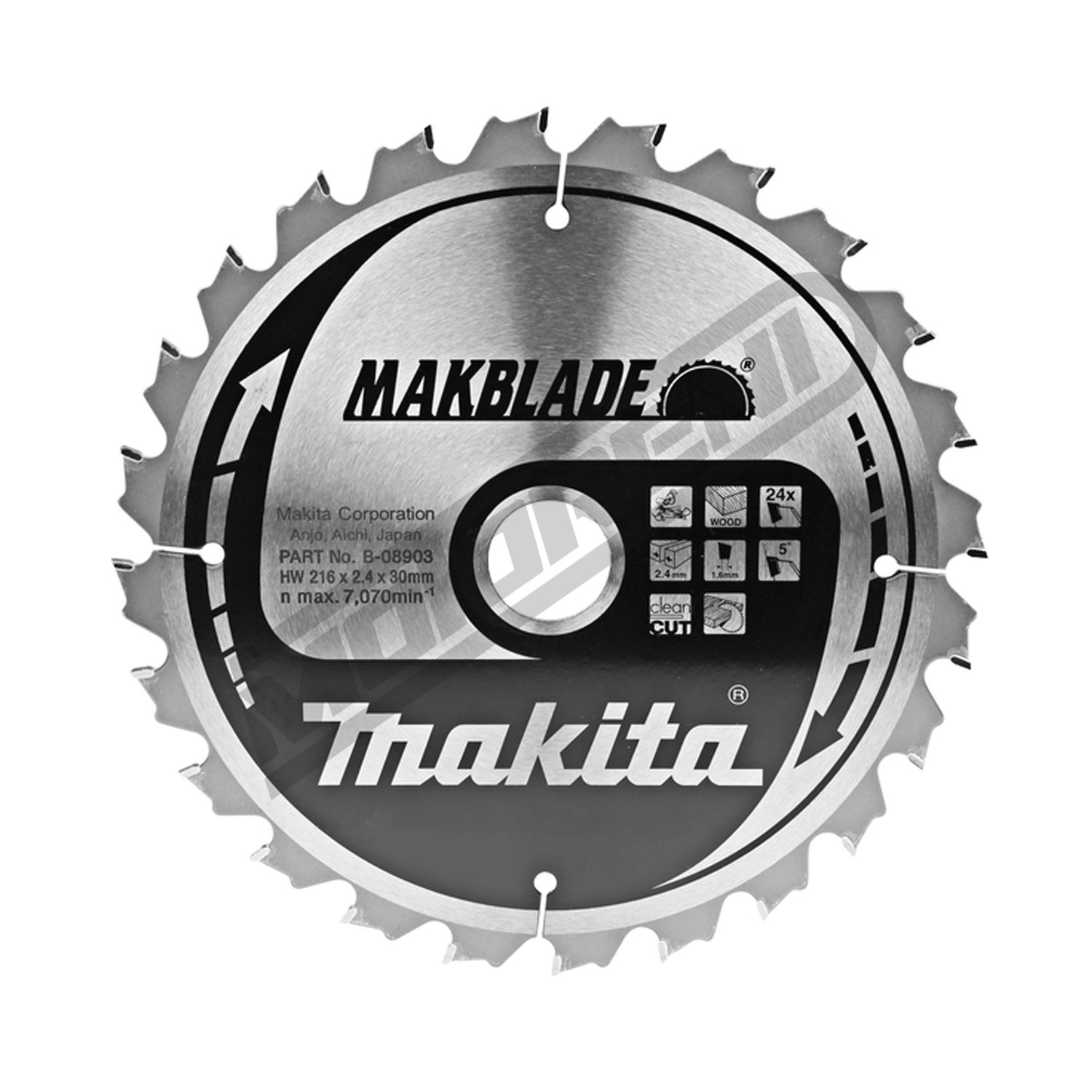 Kružni list Makita MAKBlade TCT (250 mm)