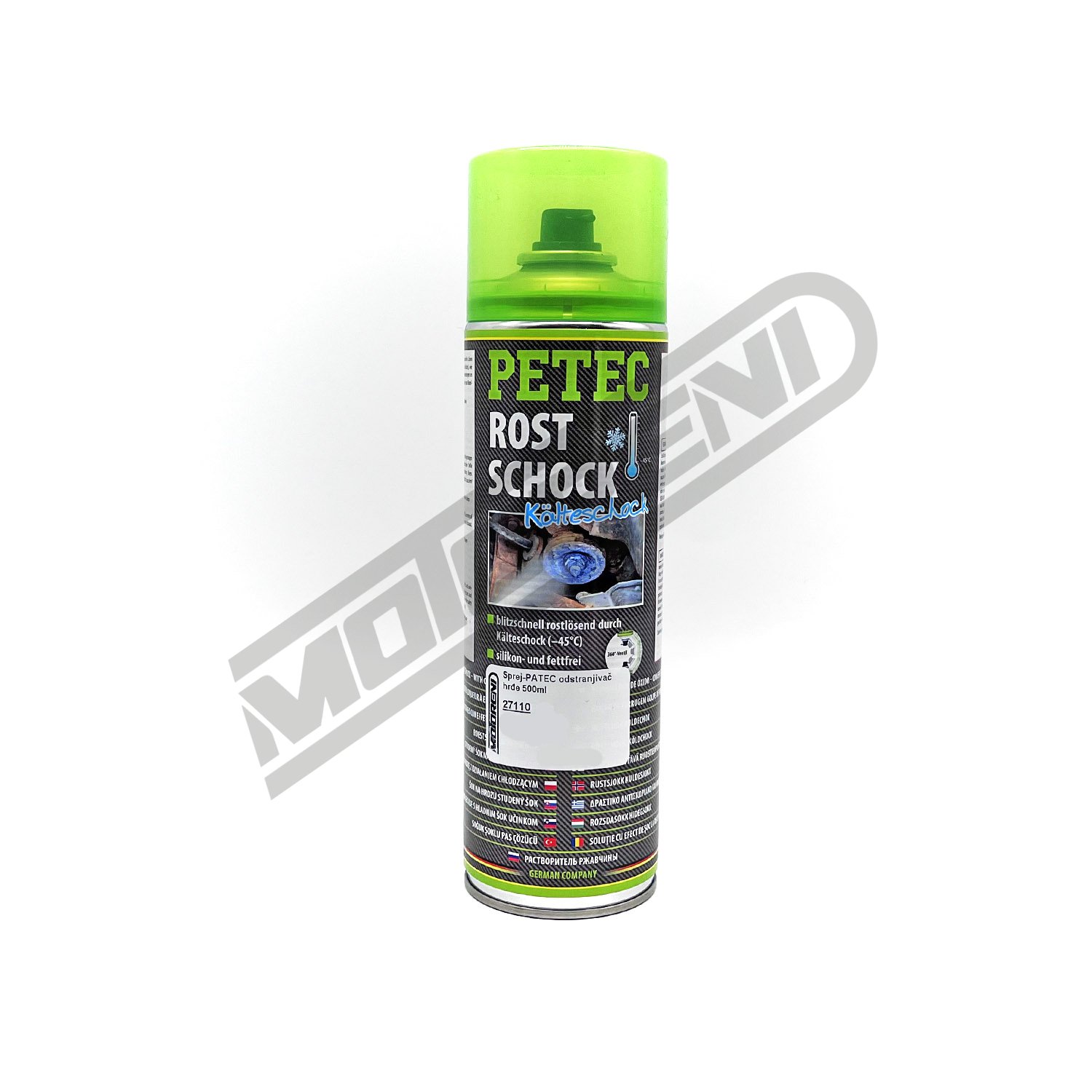 Sprej Patec - odstranjivač hrđe (500 ml)