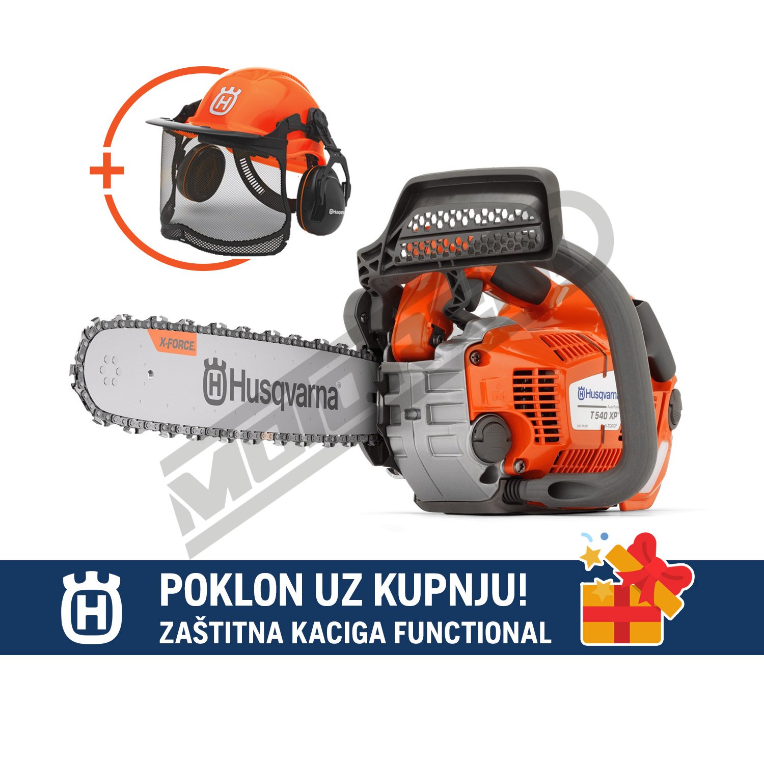 Motorna pila Husqvarna T540 XP Mark III - gornja drška